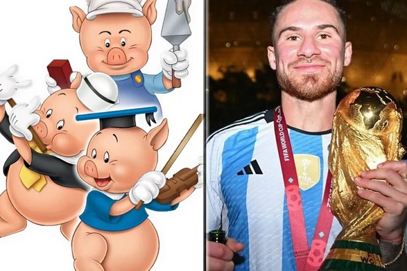 麦卡利斯特：小时候爸爸讲3只小猪的故事 会把主角换成我加盟皇马