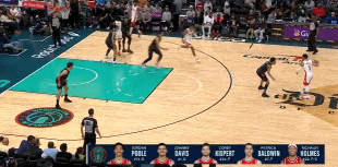 不愧是周最佳！杰伦-格林开场5中5&三分3中3连拿14分