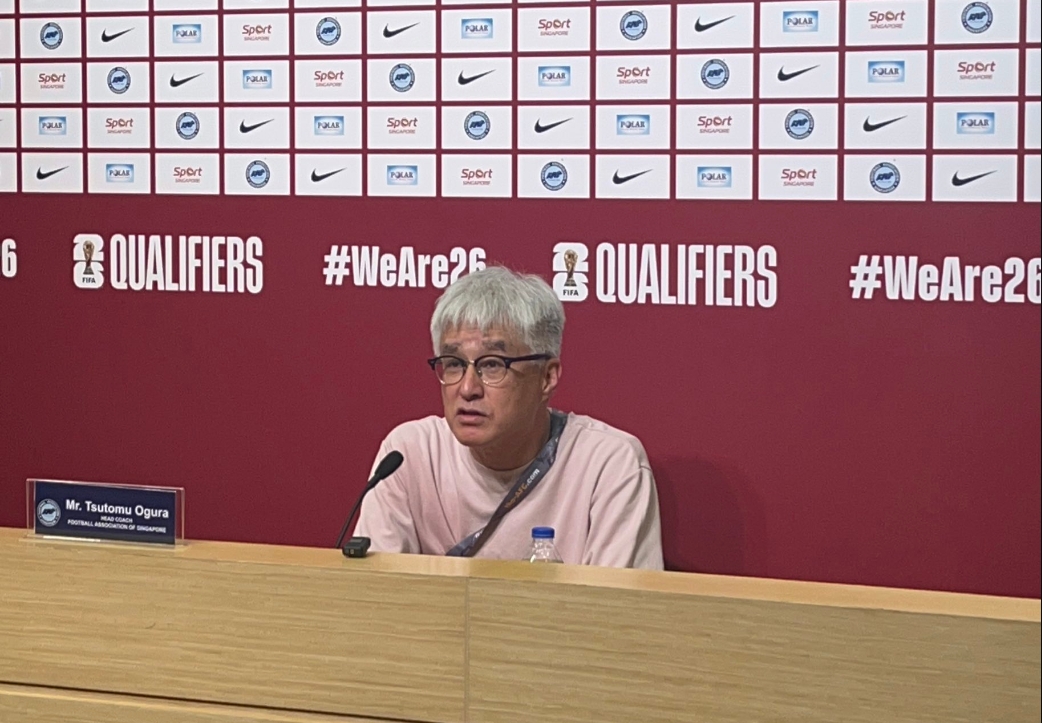 新加坡主帅：不满意平局不理解他人为何祝贺我 半场告诉队员别怕