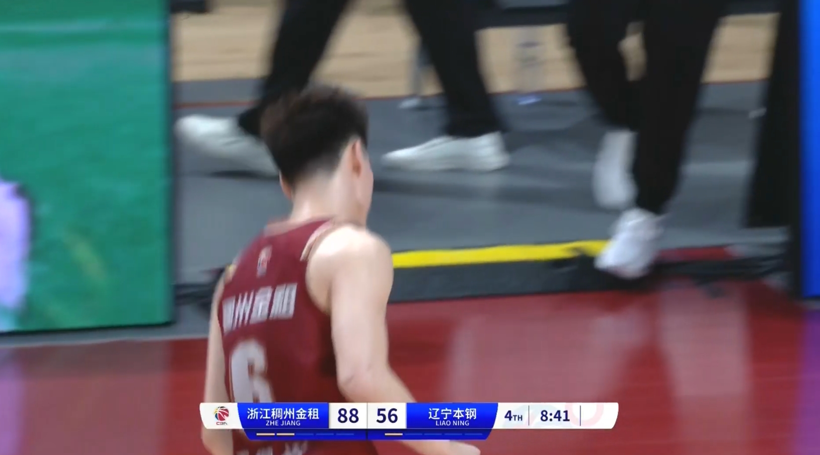 奔着惨案去的！浙江反击三分再进 领先辽宁32分了！