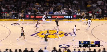 很是霸气！西亚卡姆反击单手滑翔隔扣普林斯&浓眉 可惜加罚不中