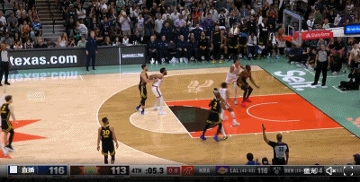 波杰姆三分不中 追梦教科书卡位 造到文班篮板犯规杀死比赛！