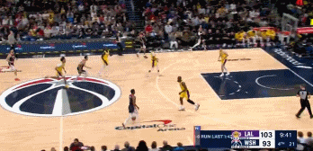 武克切维奇连中俩三分！奇才轰出15-0仅落后湖人2分