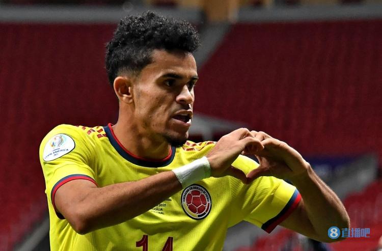 迪亚斯2018年哥伦比亚队首秀以来参与12球，队内同期仅少于J罗