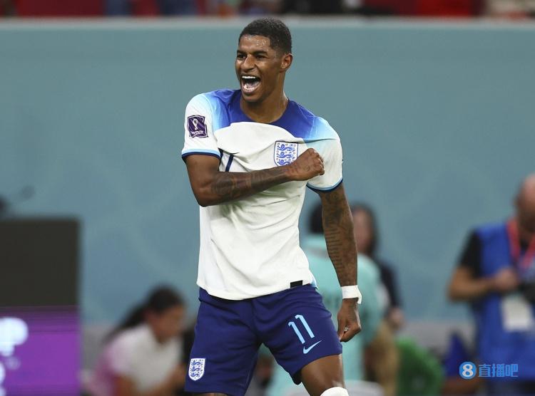 拉什福德为英格兰替补登场33次，还差2次追平三狮军团历史纪录