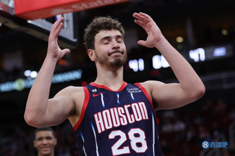 把我给试出来了？申京缺阵后 火箭五连胜