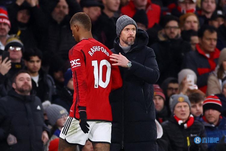 8000万→7500万→7000万→6000万⏬拉什福德本赛季身价3连降