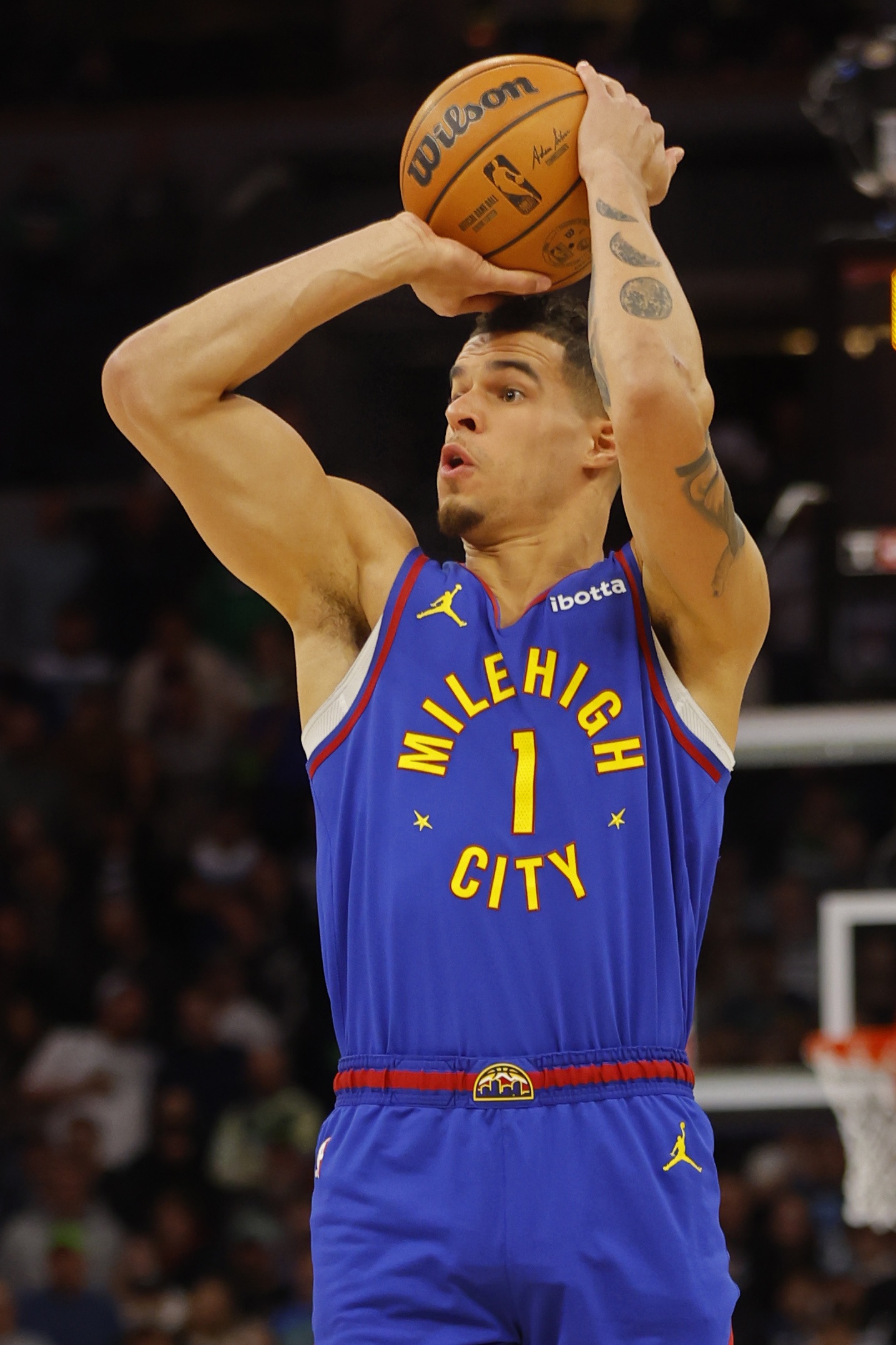 就是投篮！迈克尔-波特15中9拿到26分4板&末节13分